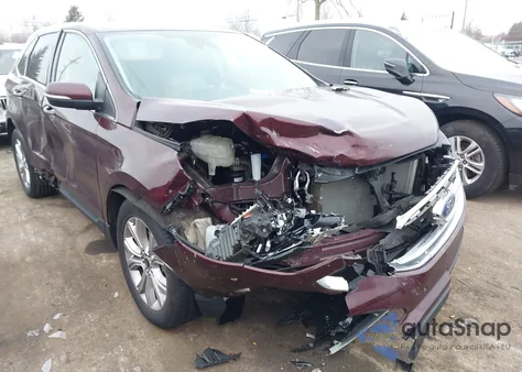 2023 Ford Edge Titanium from USA, damaged, VIN 2FMPK4K91PBA00864